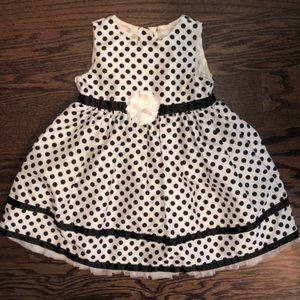 George 4T Polka Dot Dress